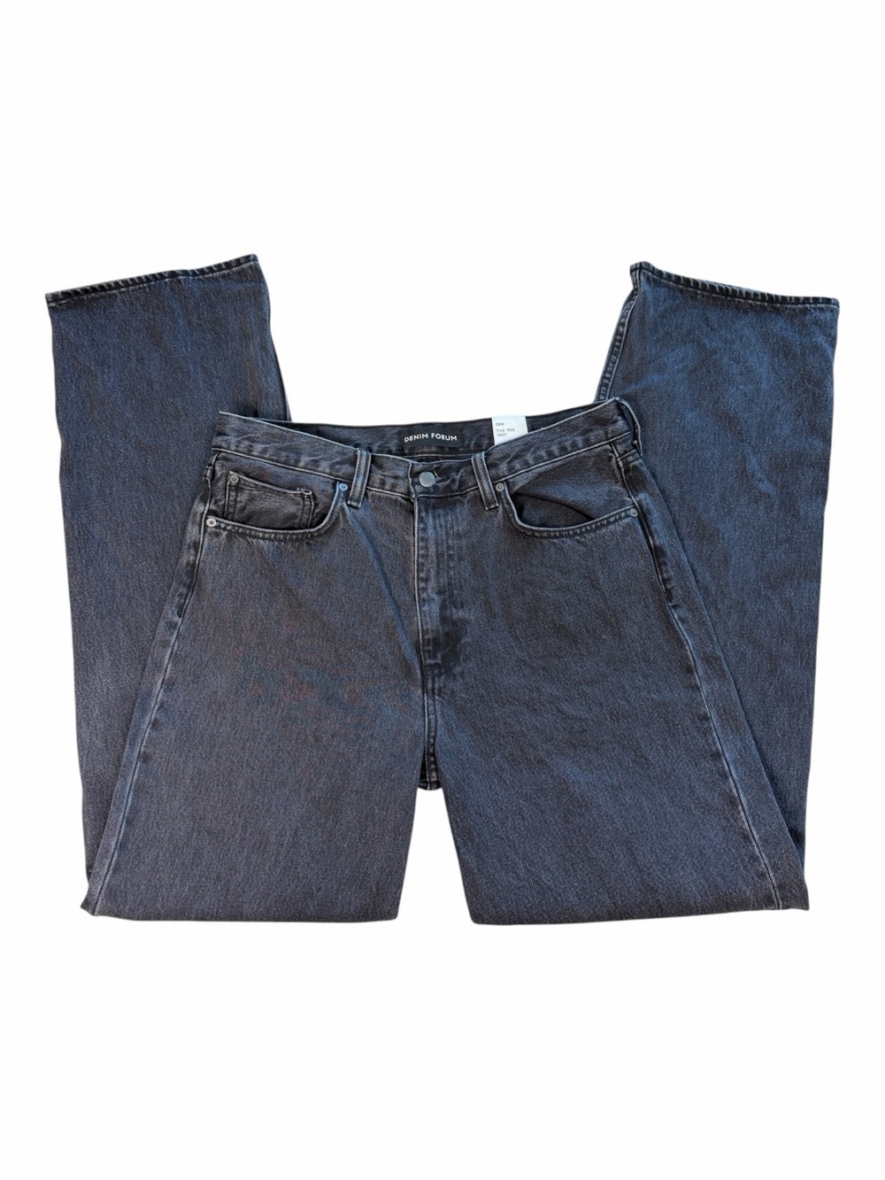 Aritzia Denim Forum The ’90s Iggy Low Rise Baggy Jeans 28 Stained - Picture 2 of 13